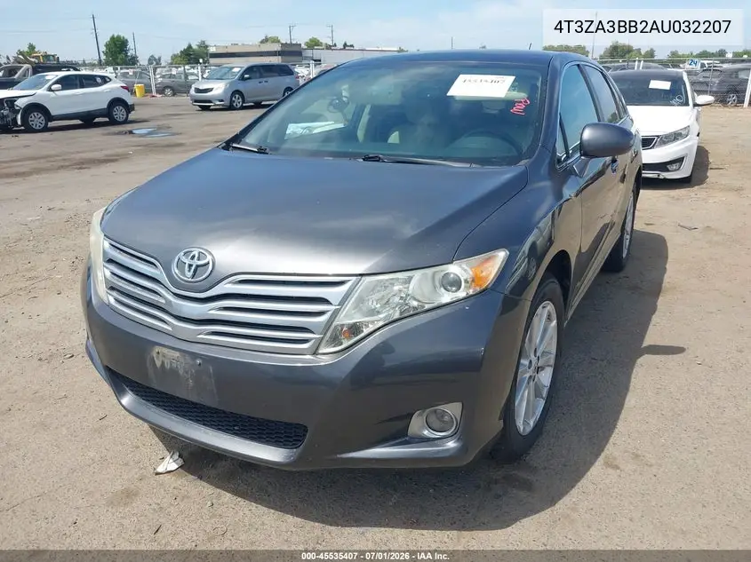 2010 Toyota Venza VIN: 4T3ZA3BB2AU032207 Lot: 45535407