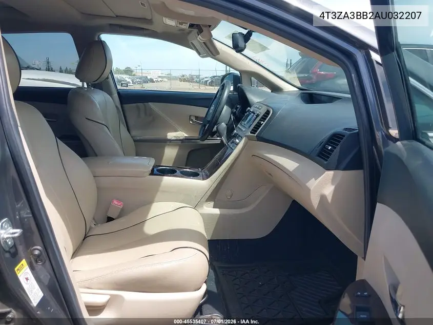 2010 Toyota Venza VIN: 4T3ZA3BB2AU032207 Lot: 45535407