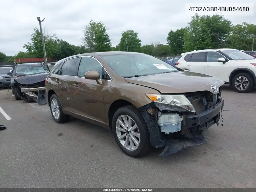 2011 Toyota Venza VIN: 4T3ZA3BB4BU054680 Lot: 45542971
