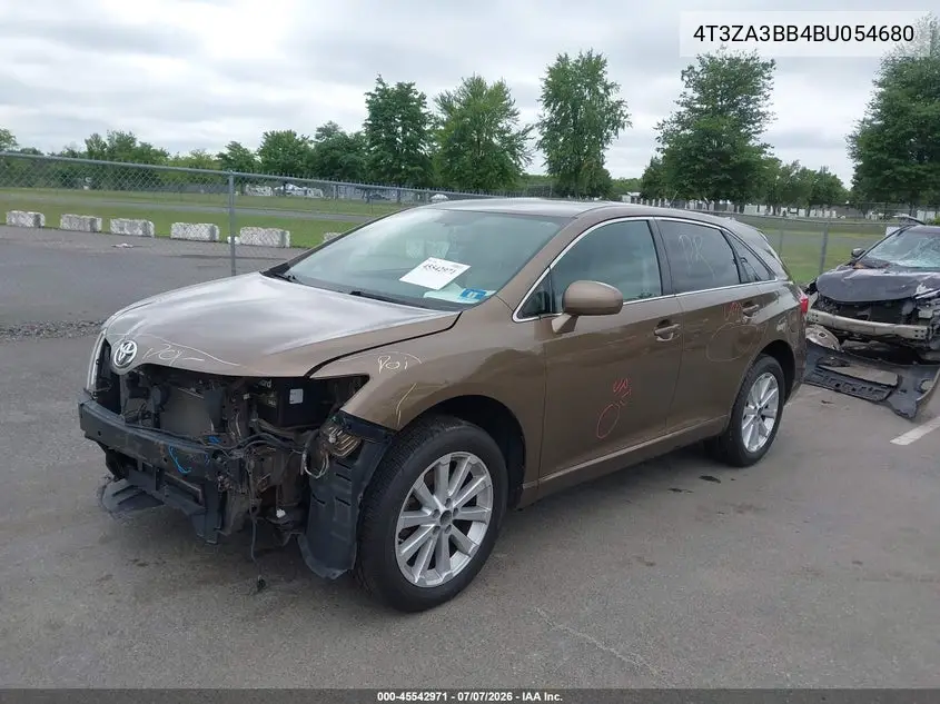 2011 Toyota Venza VIN: 4T3ZA3BB4BU054680 Lot: 45542971