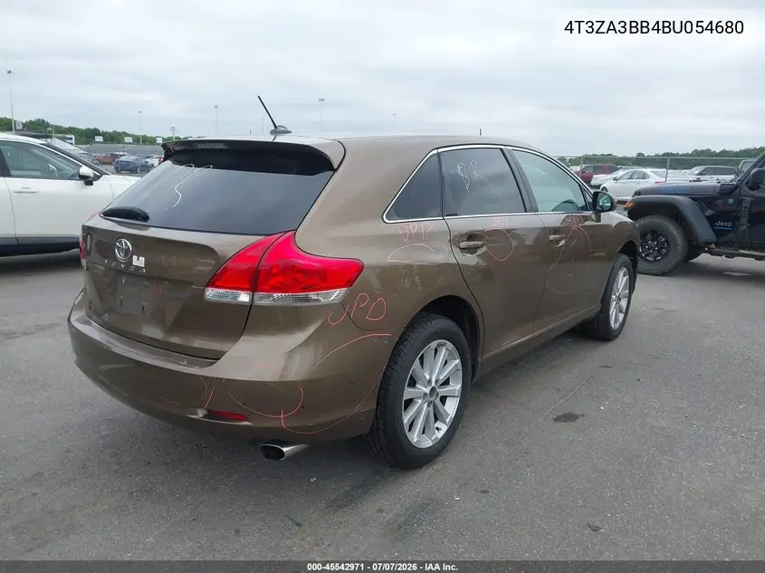 2011 Toyota Venza VIN: 4T3ZA3BB4BU054680 Lot: 45542971
