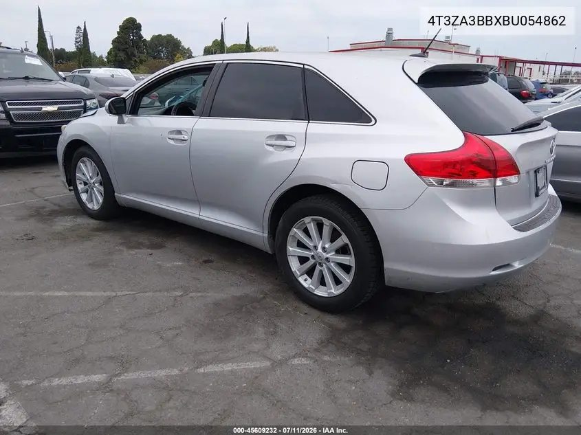 2011 Toyota Venza VIN: 4T3ZA3BBXBU054862 Lot: 45609232