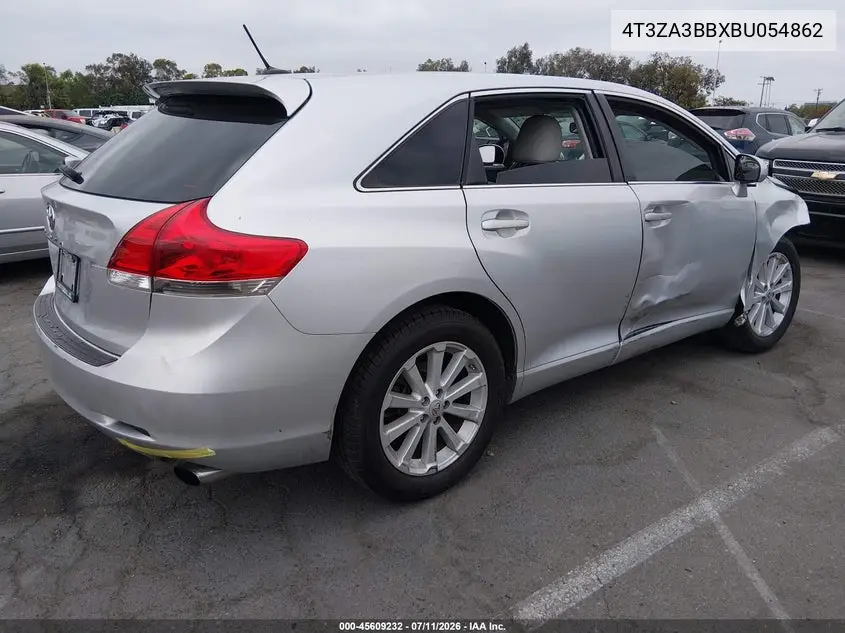 2011 Toyota Venza VIN: 4T3ZA3BBXBU054862 Lot: 45609232