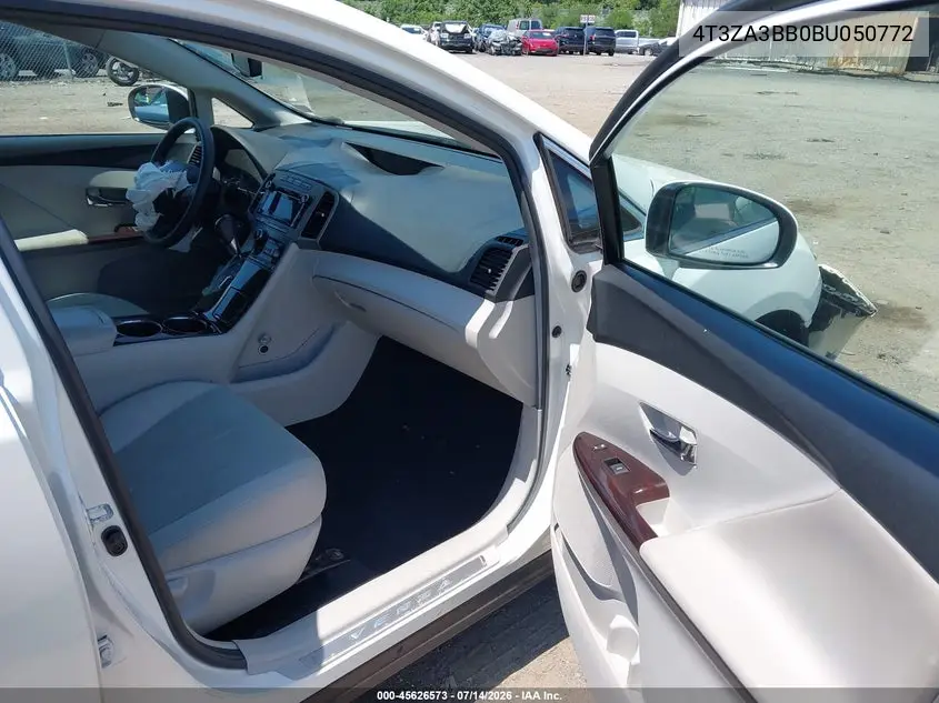 2011 Toyota Venza VIN: 4T3ZA3BB0BU050772 Lot: 45626573