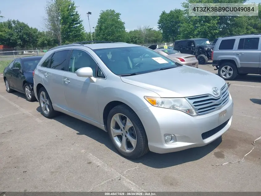 2012 Toyota Venza Le V6 VIN: 4T3ZK3BB9CU049084 Lot: 45477428