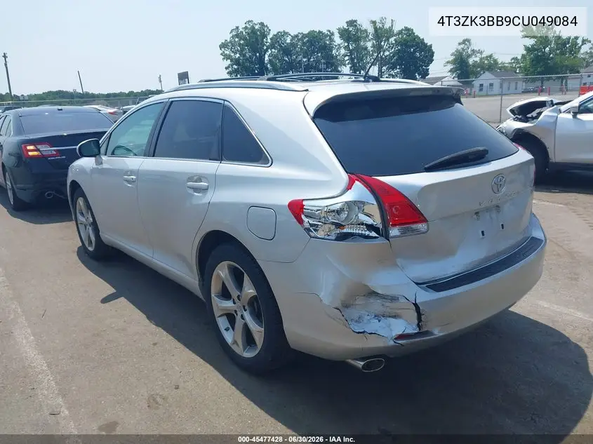 2012 Toyota Venza Le V6 VIN: 4T3ZK3BB9CU049084 Lot: 45477428