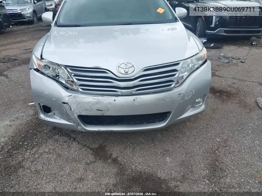 2012 Toyota Venza Limited V6 VIN: 4T3BK3BB9CU069711 Lot: 45564244
