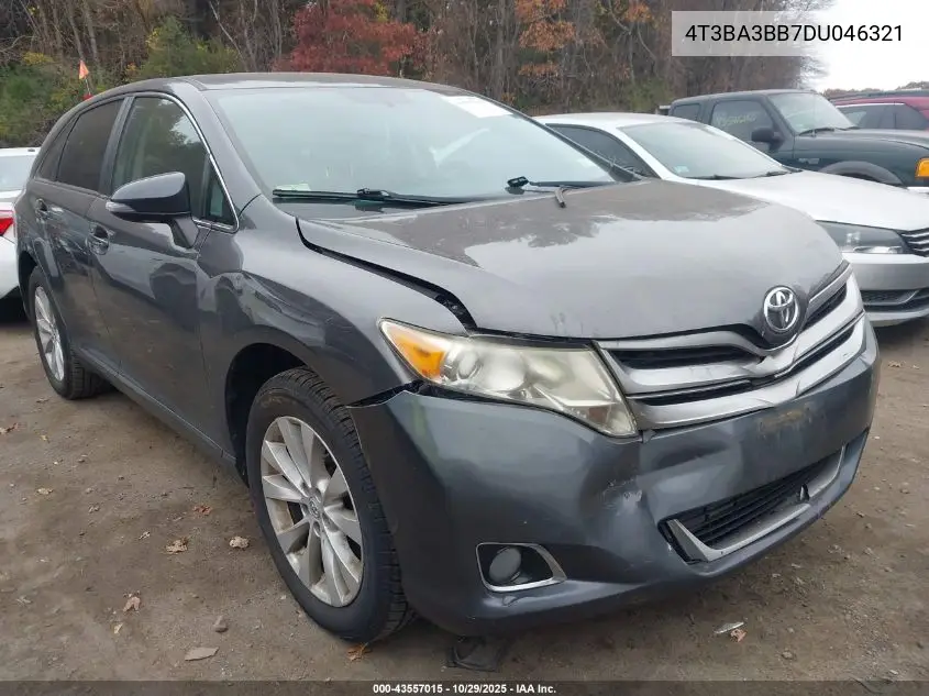 4T3BA3BB7DU046321 2013 Toyota Venza Le