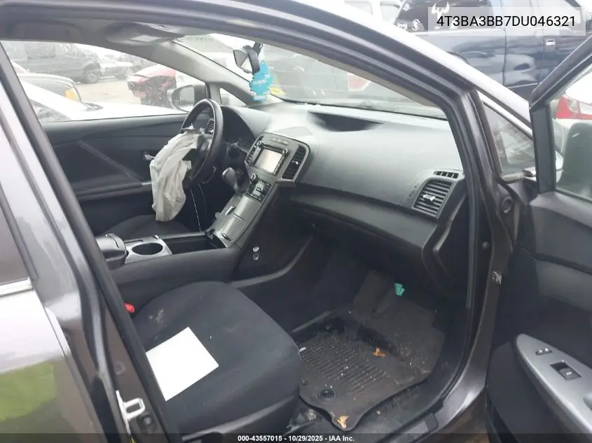 4T3BA3BB7DU046321 2013 Toyota Venza Le