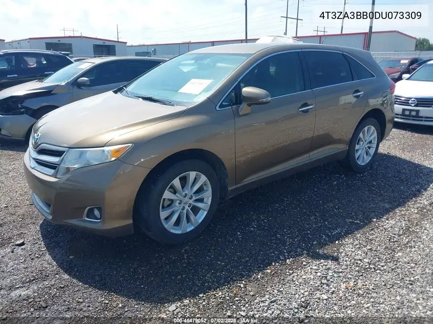 2013 Toyota Venza Xle VIN: 4T3ZA3BB0DU073309 Lot: 45479052