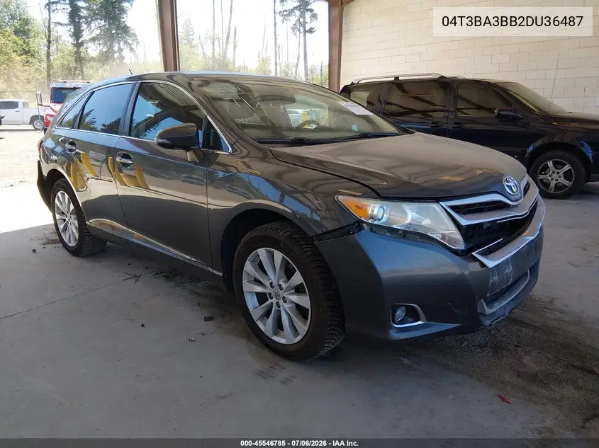 2013 Toyota Venza Le/Xle VIN: 04T3BA3BB2DU36487 Lot: 45546785