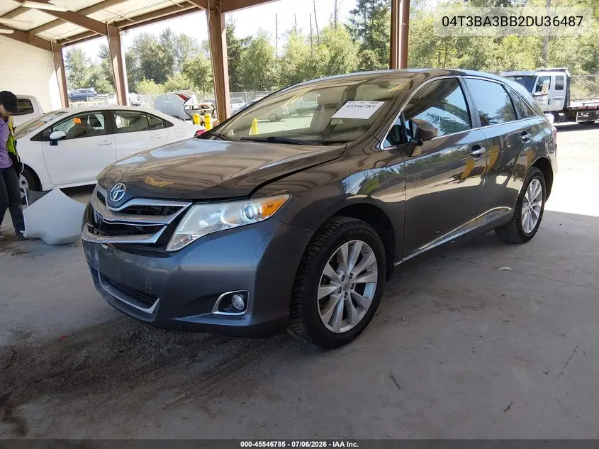2013 Toyota Venza Le/Xle VIN: 04T3BA3BB2DU36487 Lot: 45546785