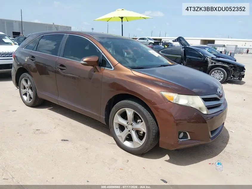 2013 Toyota Venza Le V6 VIN: 4T3ZK3BBXDU052352 Lot: 45590560