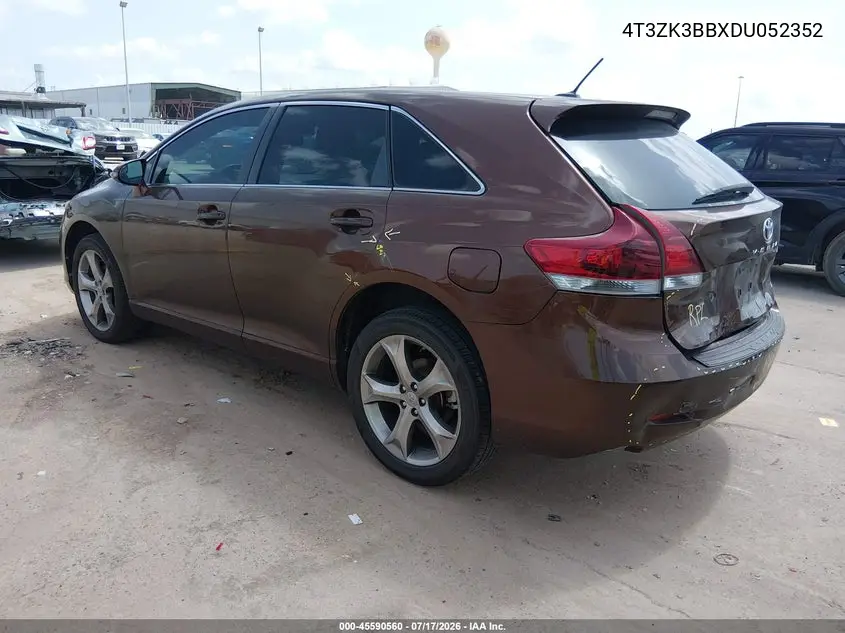2013 Toyota Venza Le V6 VIN: 4T3ZK3BBXDU052352 Lot: 45590560