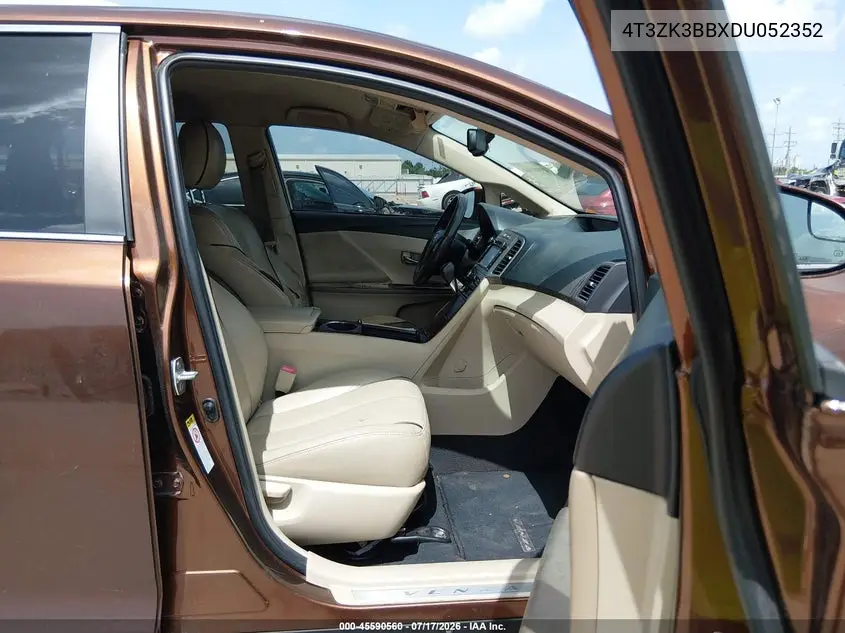 2013 Toyota Venza Le V6 VIN: 4T3ZK3BBXDU052352 Lot: 45590560