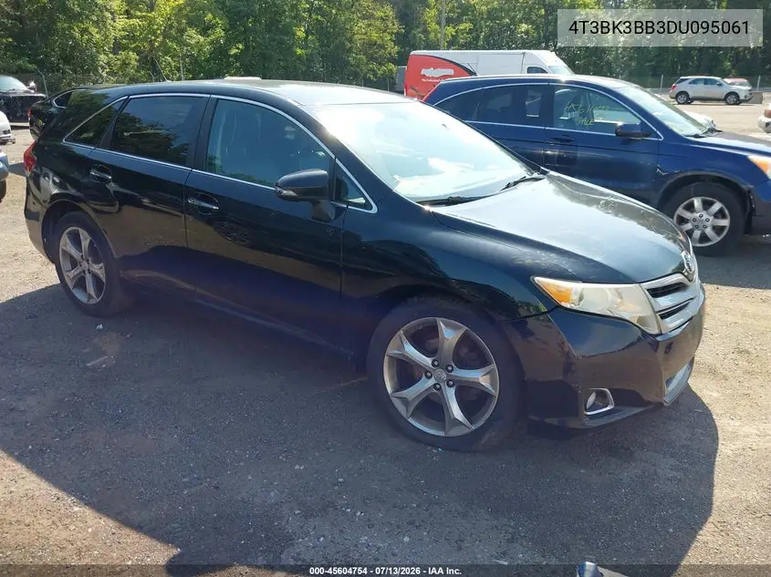 2013 Toyota Venza Xle V6 VIN: 4T3BK3BB3DU095061 Lot: 45604754