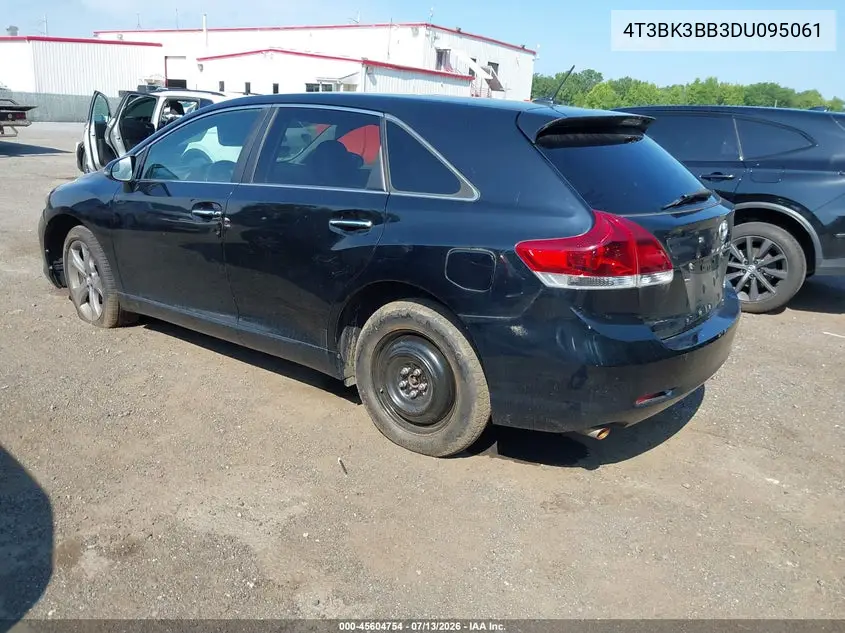 2013 Toyota Venza Xle V6 VIN: 4T3BK3BB3DU095061 Lot: 45604754