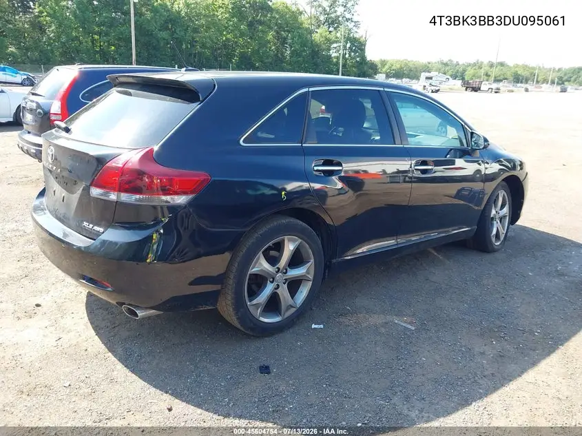 2013 Toyota Venza Xle V6 VIN: 4T3BK3BB3DU095061 Lot: 45604754