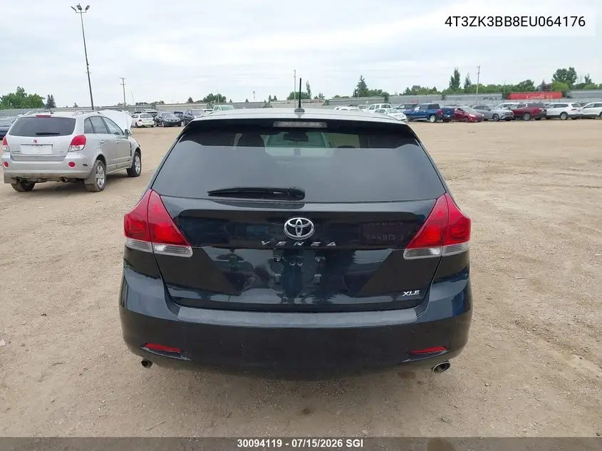2014 Toyota Venza VIN: 4T3ZK3BB8EU064176 Lot: 30094119