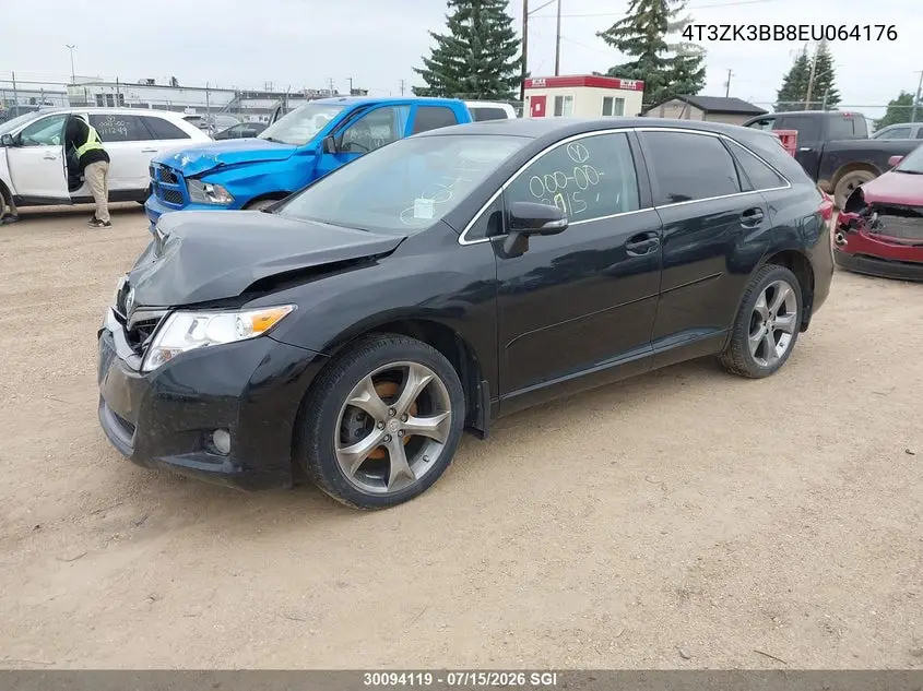 2014 Toyota Venza VIN: 4T3ZK3BB8EU064176 Lot: 30094119