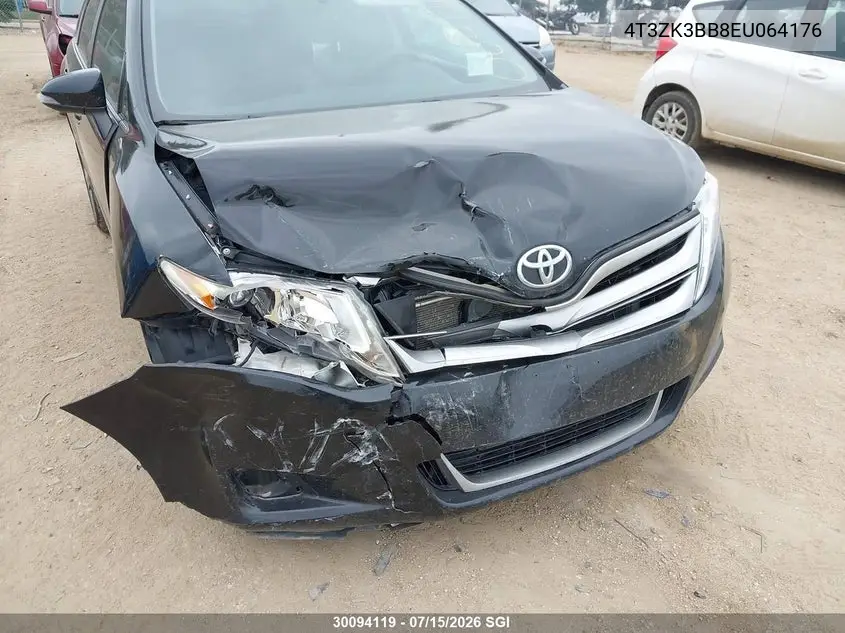 2014 Toyota Venza VIN: 4T3ZK3BB8EU064176 Lot: 30094119