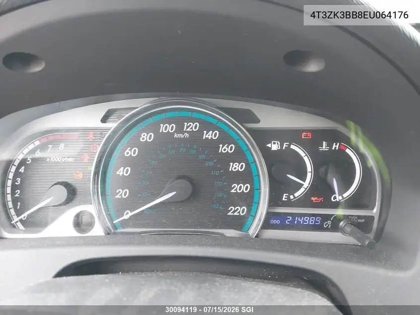 2014 Toyota Venza VIN: 4T3ZK3BB8EU064176 Lot: 30094119