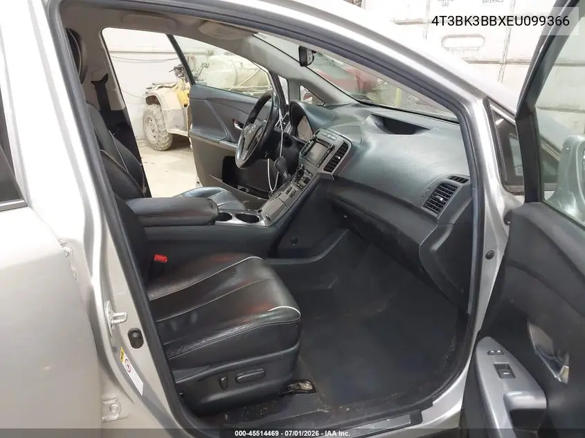 2014 Toyota Venza Xle V6 VIN: 4T3BK3BBXEU099366 Lot: 45514469