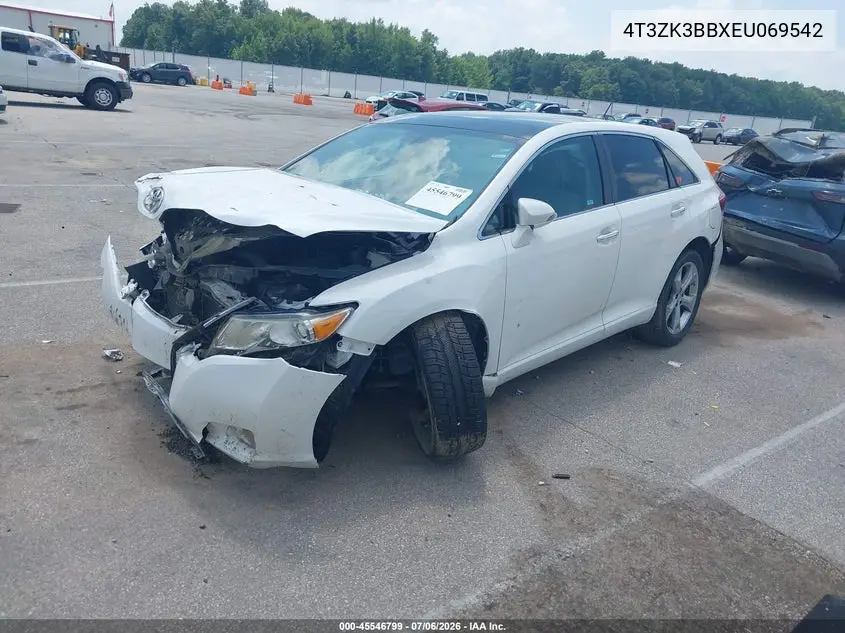 2014 Toyota Venza Xle V6 VIN: 4T3ZK3BBXEU069542 Lot: 45546799