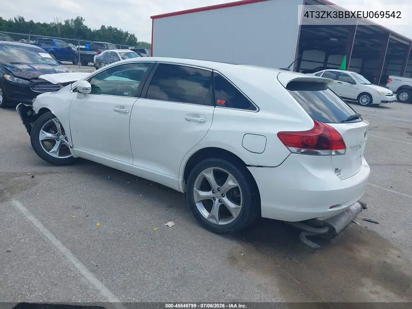 2014 Toyota Venza Xle V6 VIN: 4T3ZK3BBXEU069542 Lot: 45546799