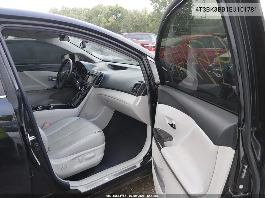2014 Toyota Venza Xle V6 VIN: 4T3BK3BB1EU101781 Lot: 45554147
