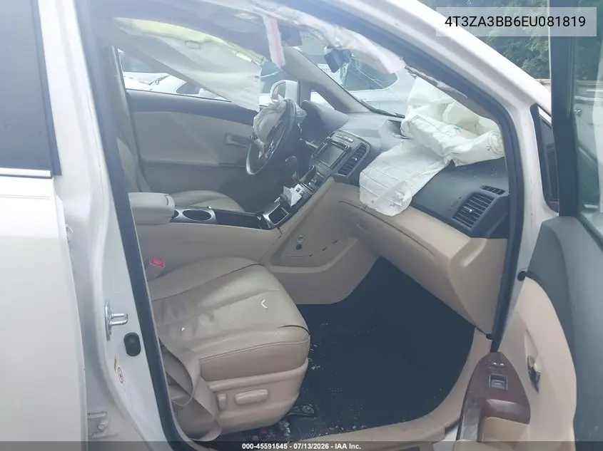 2014 Toyota Venza Xle VIN: 4T3ZA3BB6EU081819 Lot: 45591545