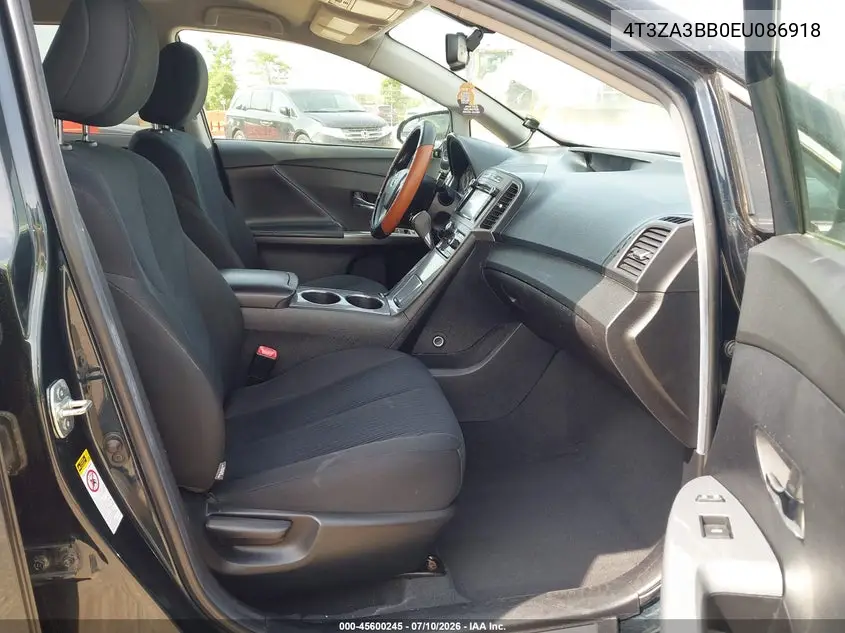 2014 Toyota Venza Le VIN: 4T3ZA3BB0EU086918 Lot: 45600245