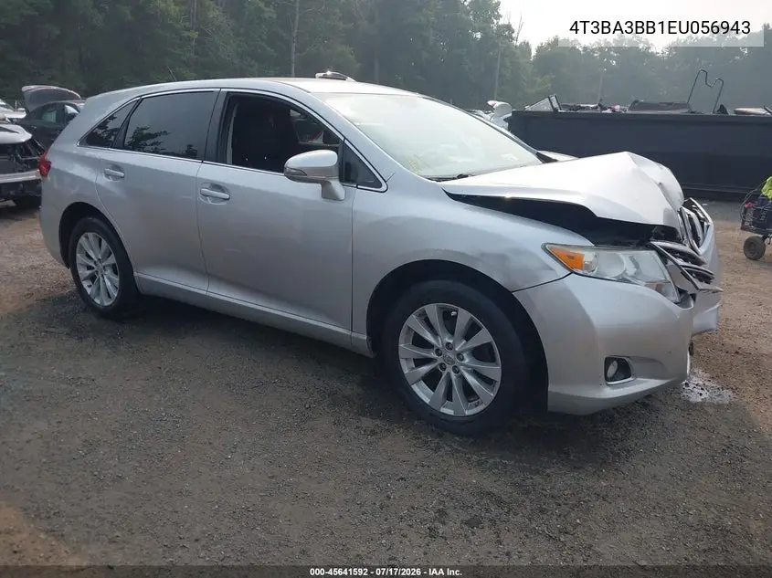 2014 Toyota Venza Le VIN: 4T3BA3BB1EU056943 Lot: 45641592