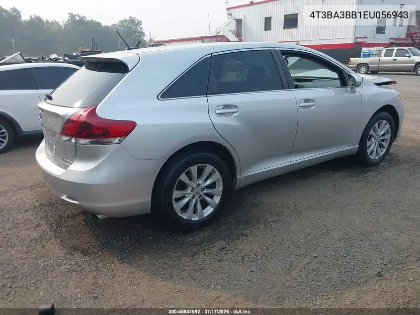 2014 Toyota Venza Le VIN: 4T3BA3BB1EU056943 Lot: 45641592