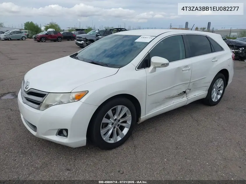 2014 Toyota Venza Le VIN: 4T3ZA3BB1EU082277 Lot: 45685714