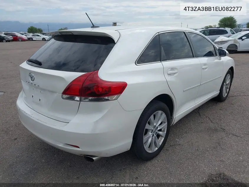 2014 Toyota Venza Le VIN: 4T3ZA3BB1EU082277 Lot: 45685714