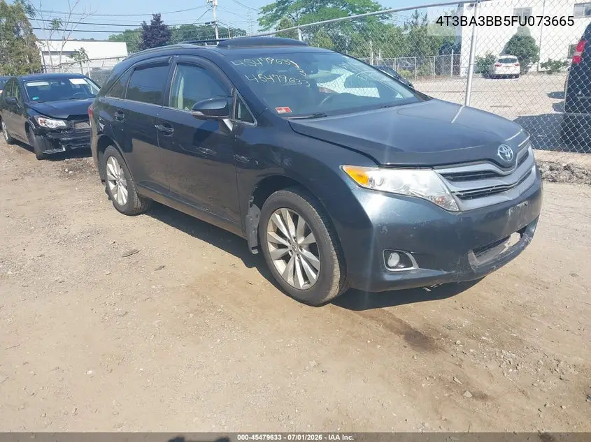 2015 Toyota Venza Xle VIN: 4T3BA3BB5FU073665 Lot: 45479633