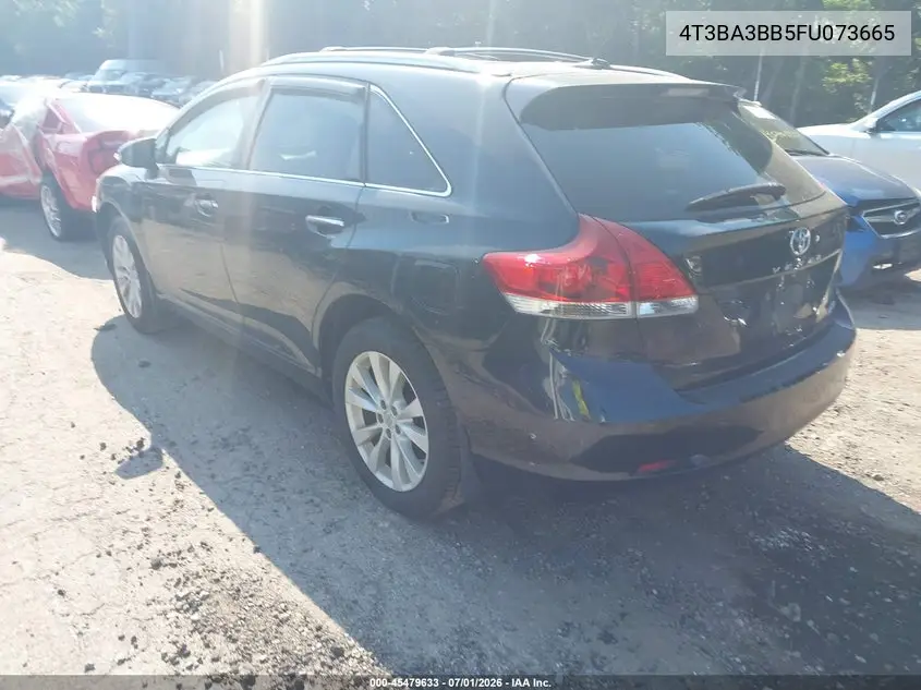 2015 Toyota Venza Xle VIN: 4T3BA3BB5FU073665 Lot: 45479633