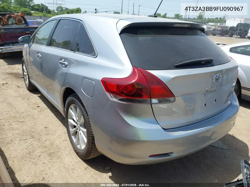 2015 Toyota Venza Xle VIN: 4T3ZA3BB9FU090967 Lot: 45519668