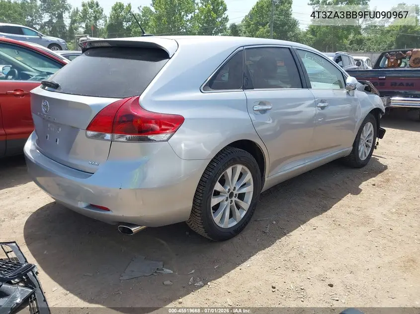 2015 Toyota Venza Xle VIN: 4T3ZA3BB9FU090967 Lot: 45519668