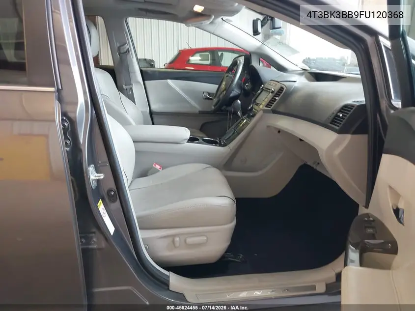 2015 Toyota Venza Limited V6 VIN: 4T3BK3BB9FU120368 Lot: 45624455