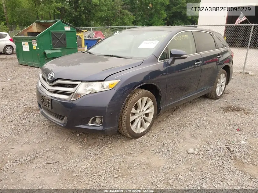 2015 Toyota Venza Xle VIN: 4T3ZA3BB2FU095279 Lot: 45643939