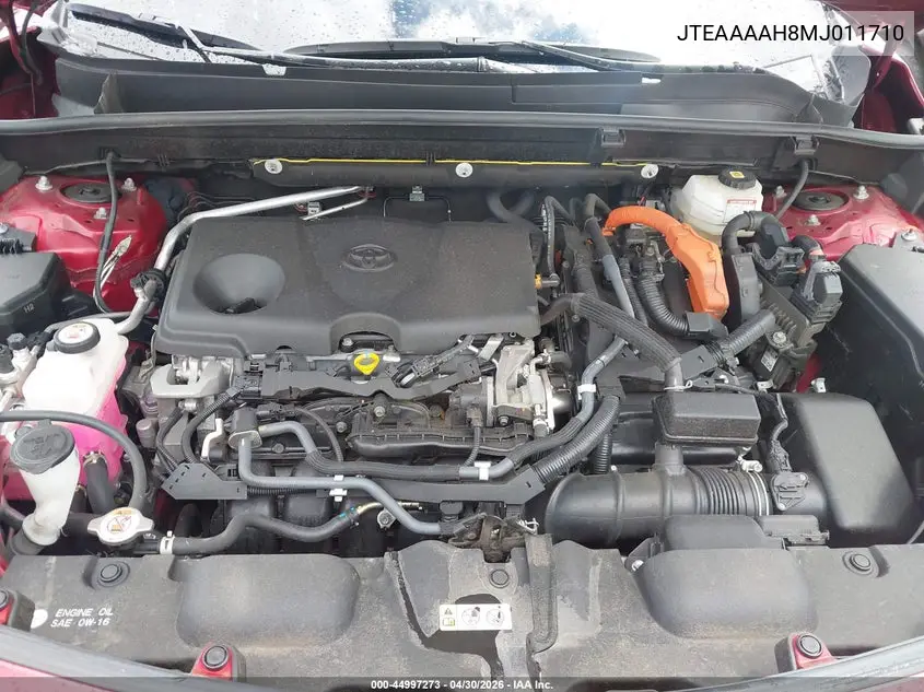 2021 Toyota Venza Limited VIN: JTEAAAAH8MJ011710 Lot: 44997273