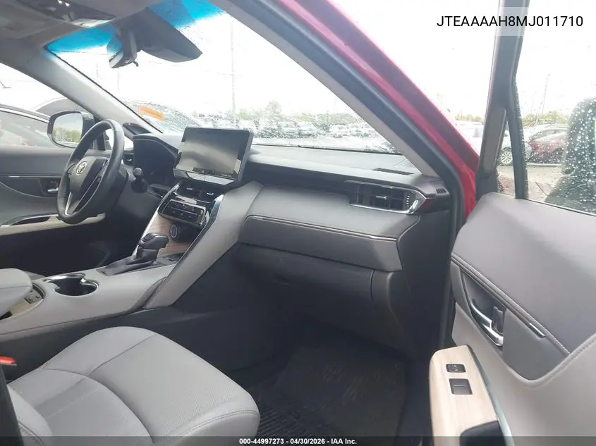2021 Toyota Venza Limited VIN: JTEAAAAH8MJ011710 Lot: 44997273