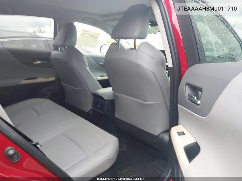 2021 Toyota Venza Limited VIN: JTEAAAAH8MJ011710 Lot: 44997273