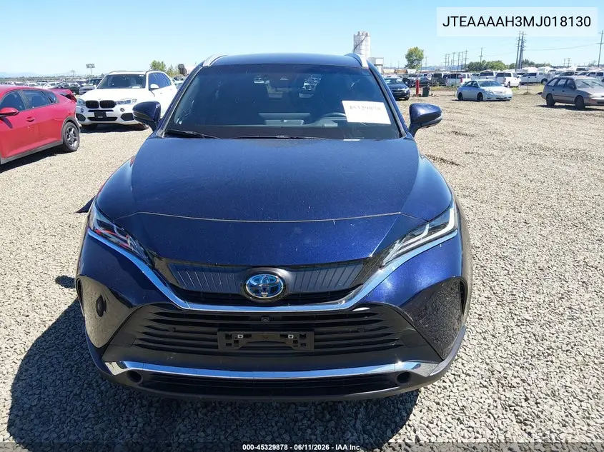 2021 Toyota Venza Limited VIN: JTEAAAAH3MJ018130 Lot: 45329878