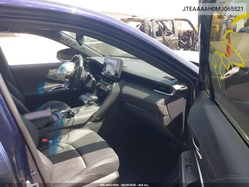 2021 Toyota Venza Xle VIN: JTEAAAAH0MJ065521 Lot: 45521054
