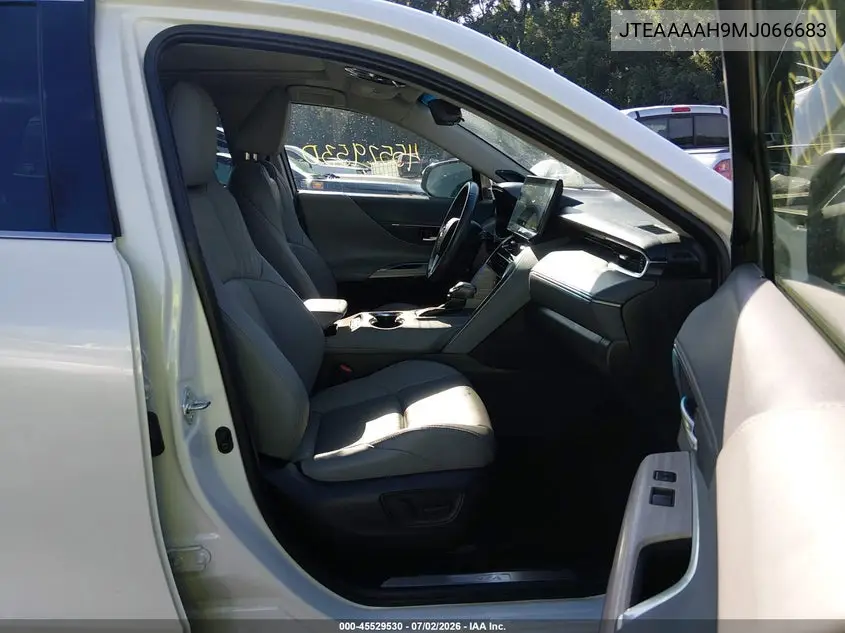 2021 Toyota Venza Limited VIN: JTEAAAAH9MJ066683 Lot: 45529530