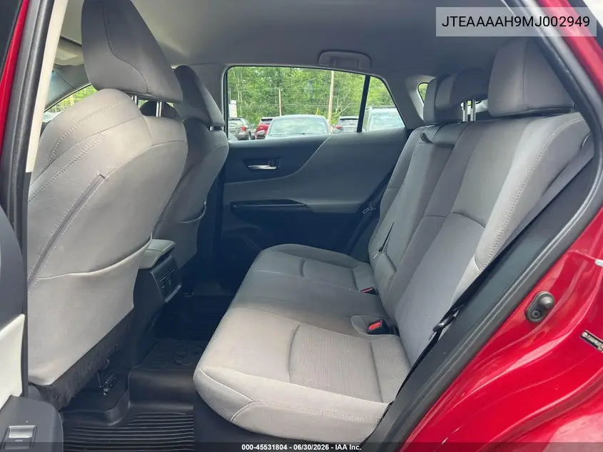 2021 Toyota Venza Le VIN: JTEAAAAH9MJ002949 Lot: 45531804