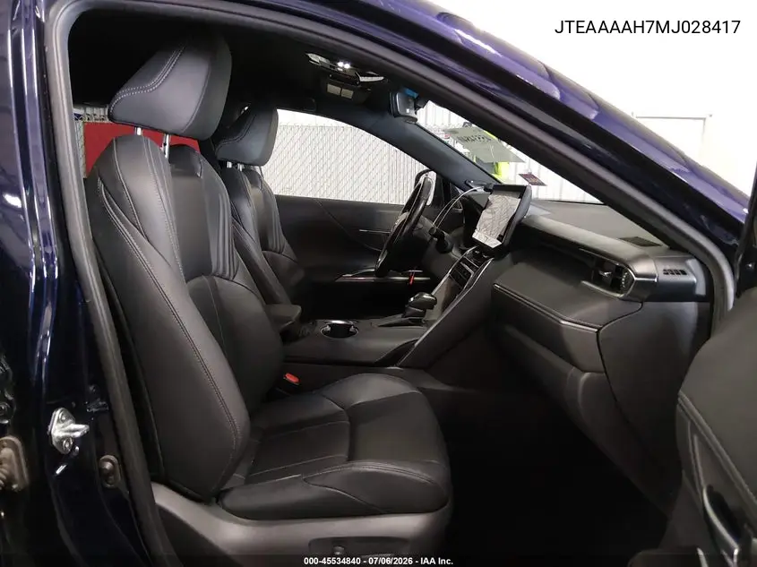 2021 Toyota Venza Xle VIN: JTEAAAAH7MJ028417 Lot: 45534840